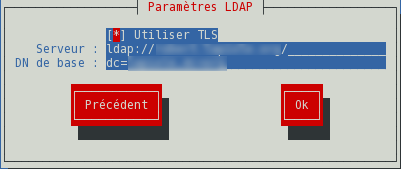 Configuration basique de la source LDAP